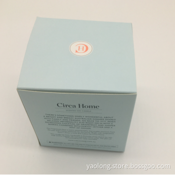 Colored Book Shape Earphone Paper Card Gift Box